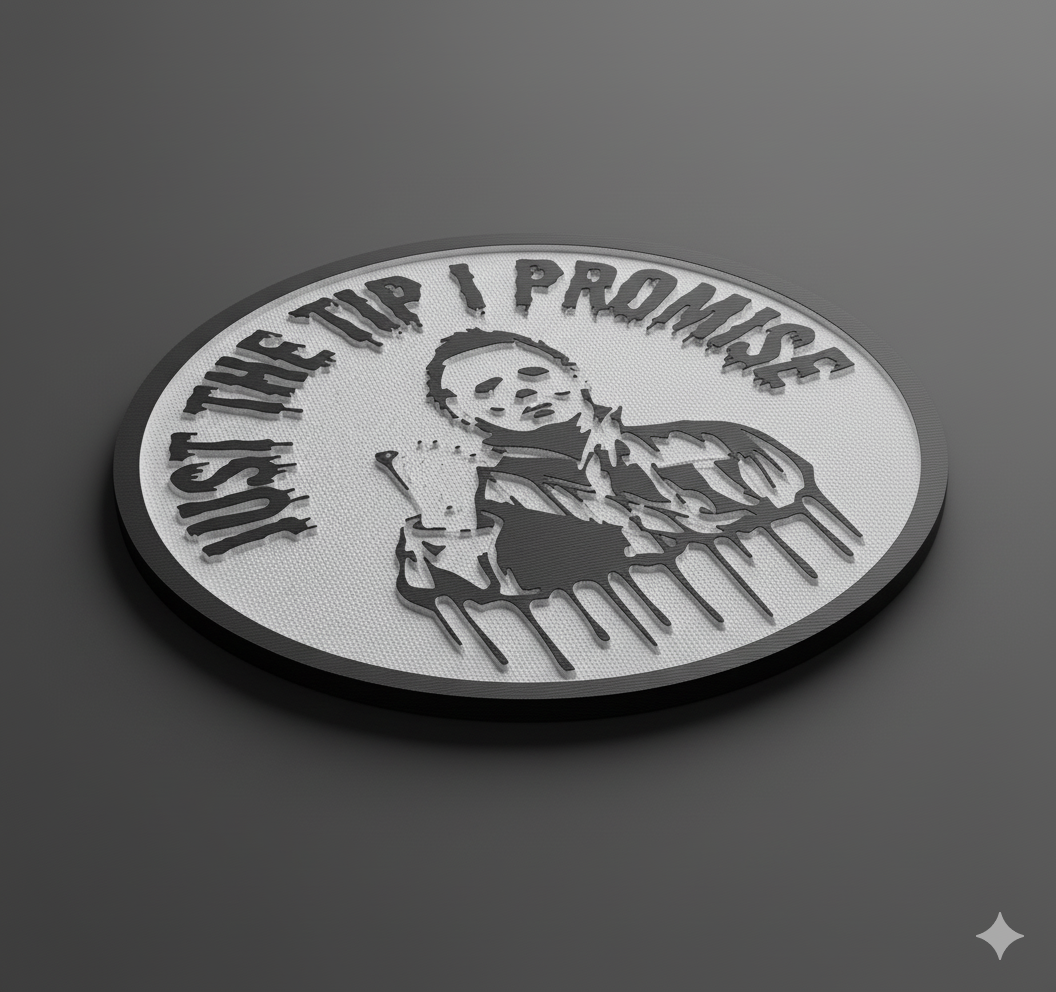 "Just The Tip I Promise" Michael Myers Coaster