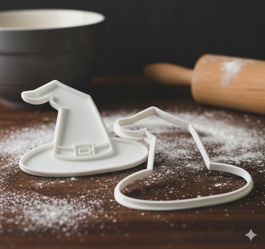 Classic Witch Hat Cookie Cutter - Enchanting Halloween Treat Maker
