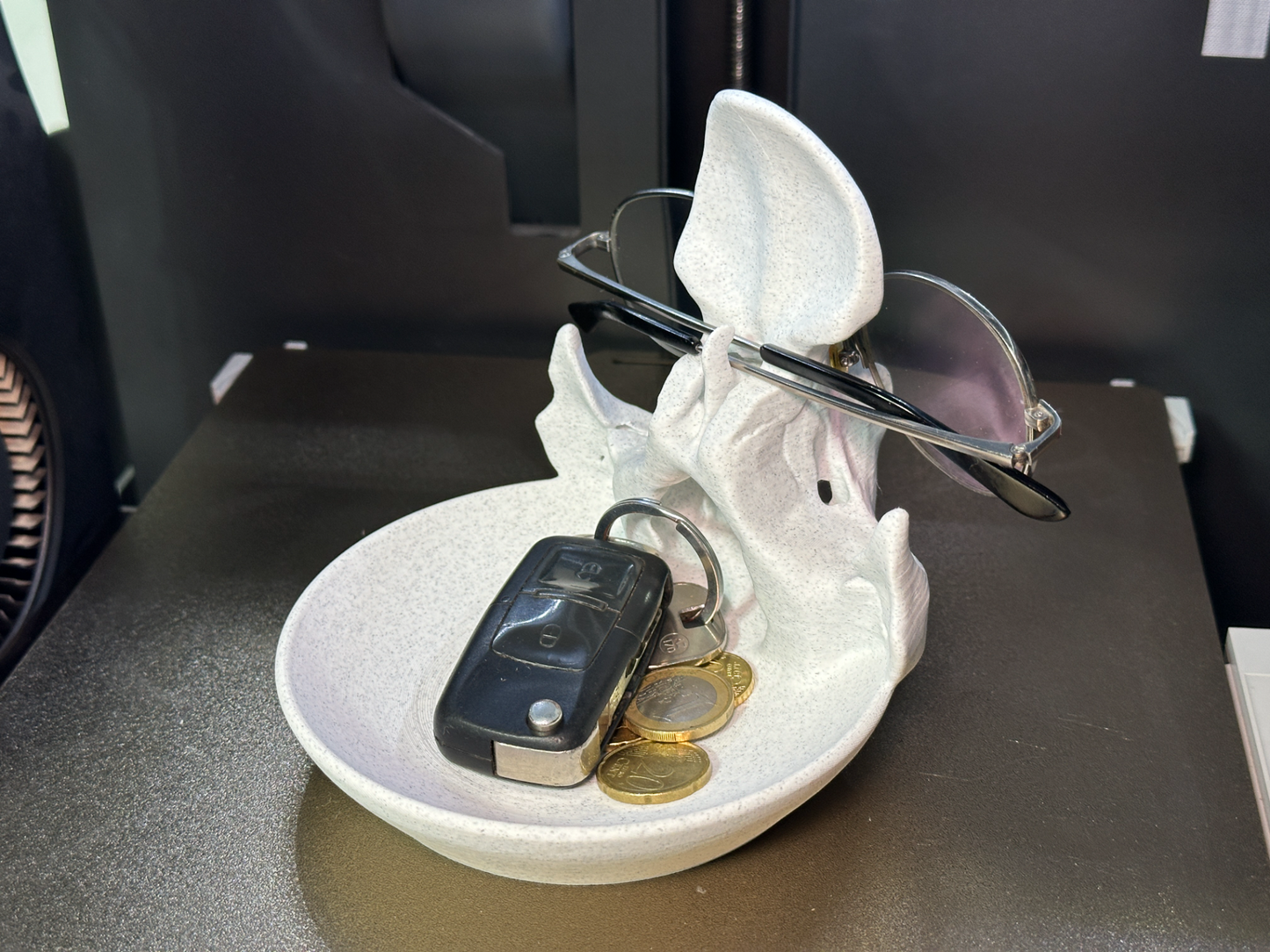 Glasses Holder Skull Bowl