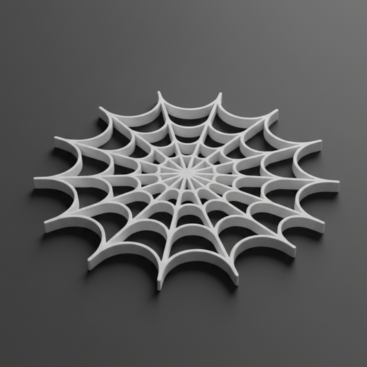 Spooky Web Drink Coaster