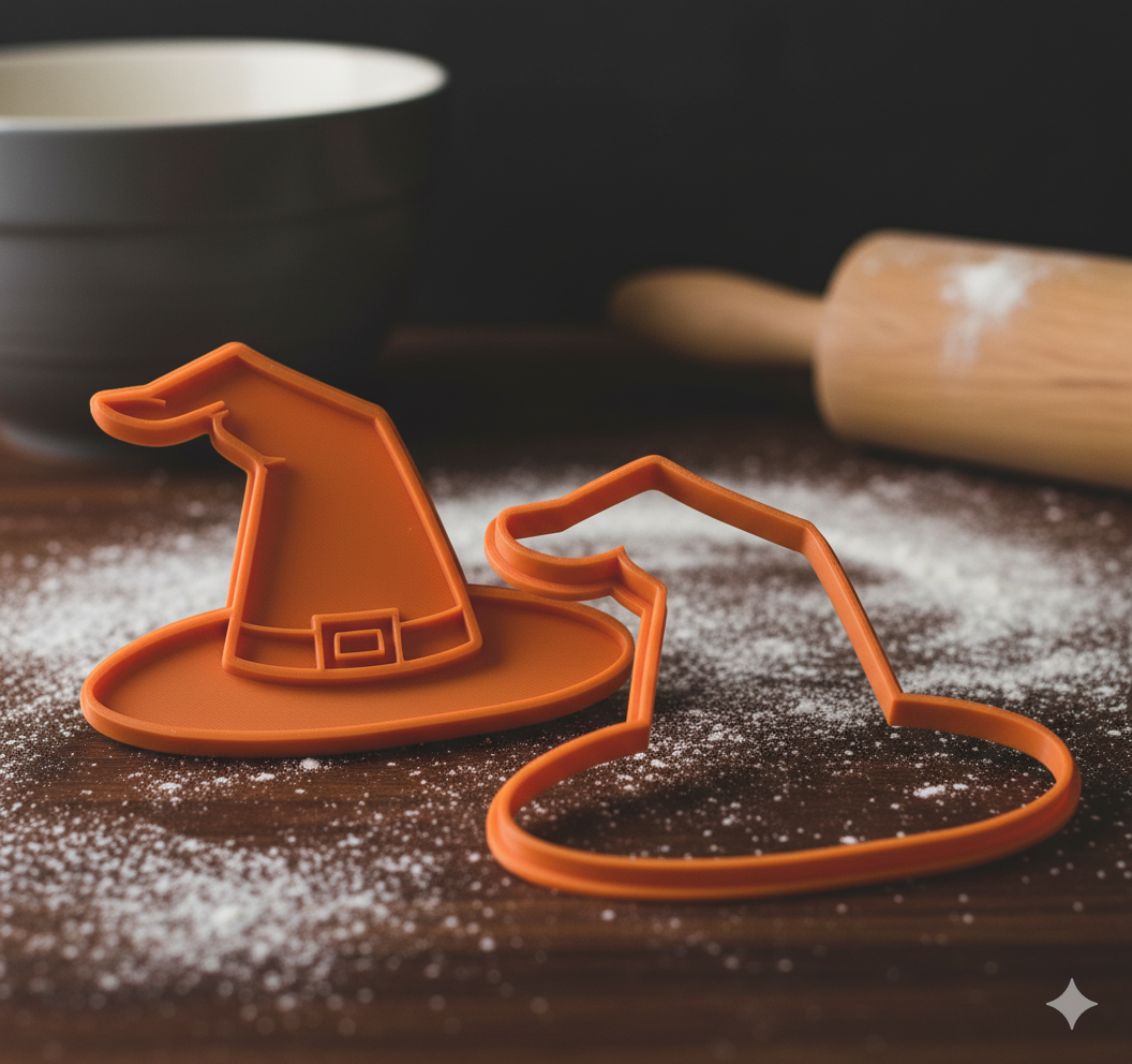 Classic Witch Hat Cookie Cutter - Enchanting Halloween Treat Maker