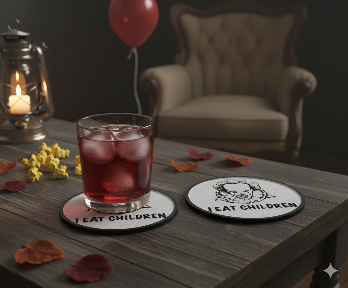 "I Eat Children" Pennywise Coaster