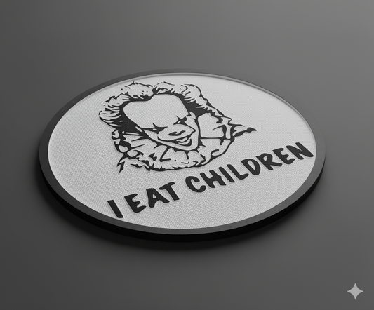 "I Eat Children" Pennywise Coaster